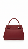 Kelly Style Cuir Grainé Rouge