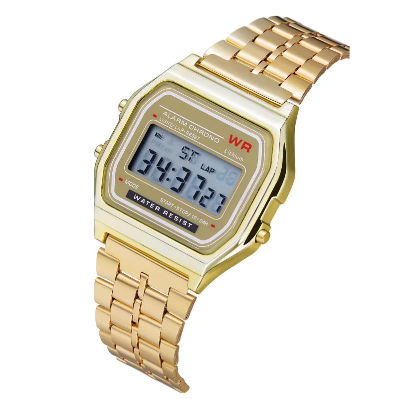Waterproof Steel Band Watch