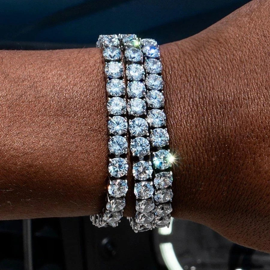 Luxury Crystal Tennis Bracelet Hip Hop