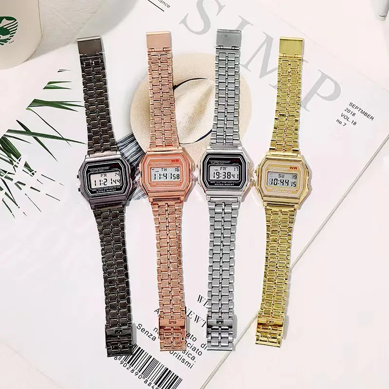 Waterproof Steel Band Watch