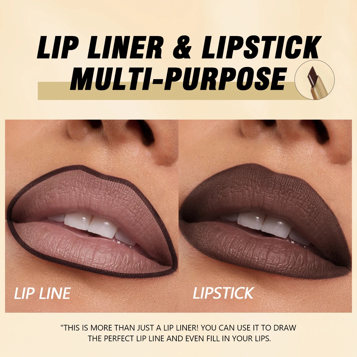 Lip Liner Pencil Bevel