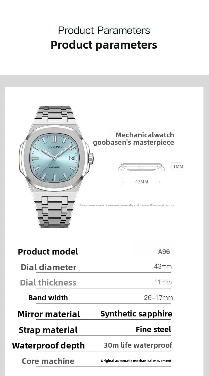 Men's Automatic Watch Luminous