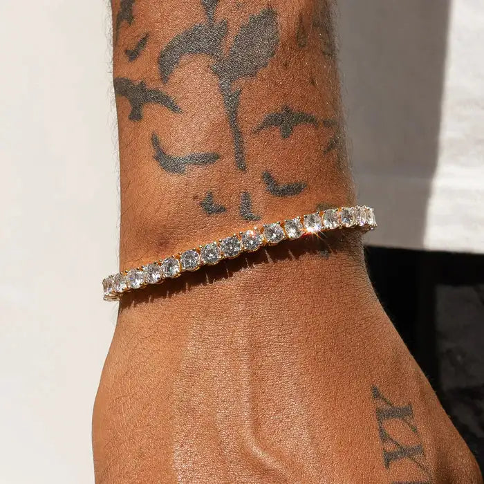 Luxury Crystal Tennis Bracelet Hip Hop