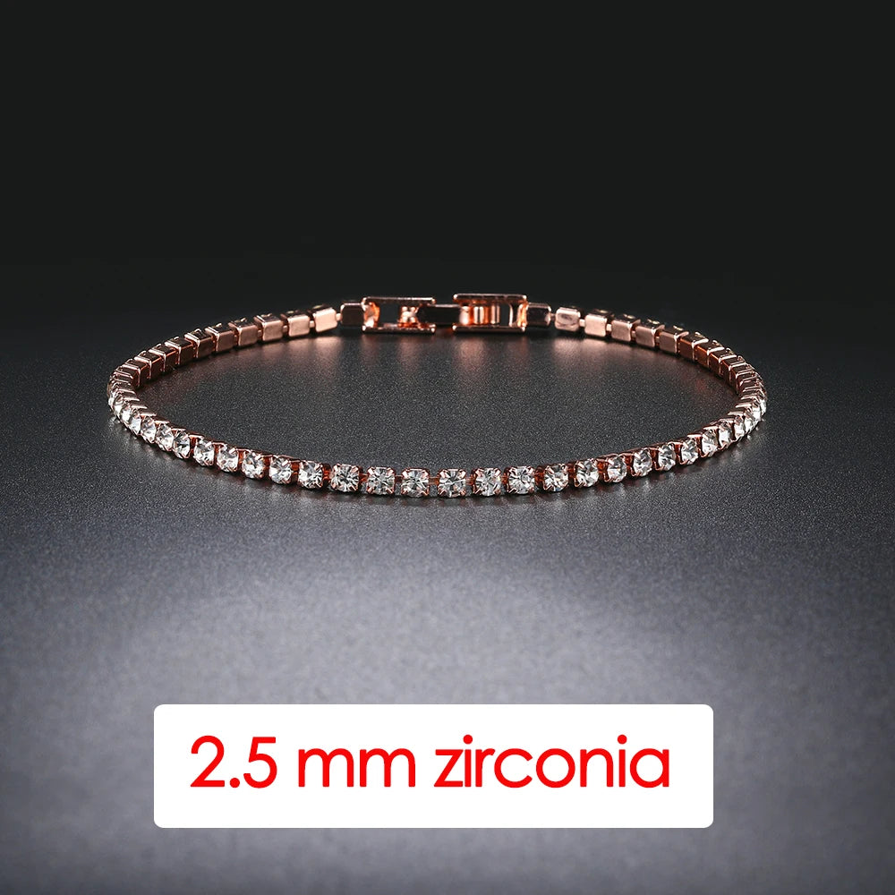 Luxury Crystal Tennis Bracelet Hip Hop