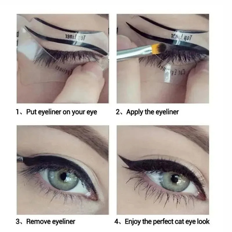 Professional Eye Makeup Stencil Set