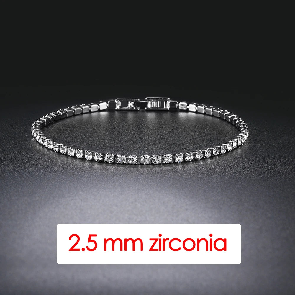 Luxury Crystal Tennis Bracelet Hip Hop