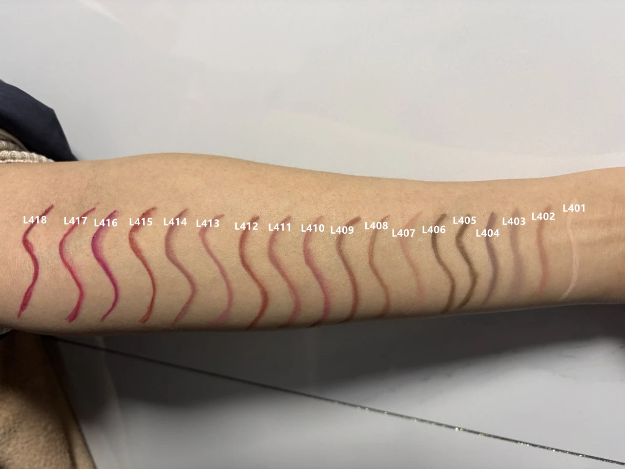 6pcs Velvet Matte Lip Liner Pencils