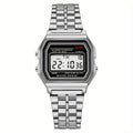 Waterproof Steel Band Watch