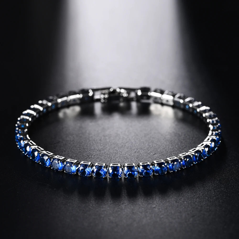 4mm Micro-inlaid Zircon Tennis Bracelet