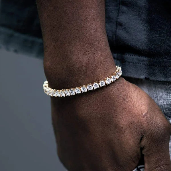Luxury Crystal Tennis Bracelet Hip Hop